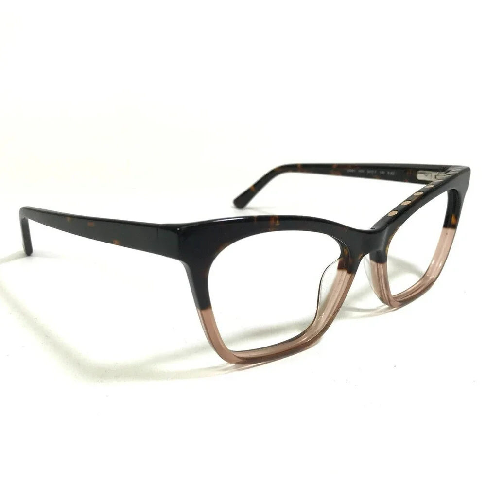 L.A.M.B Eyeglasses Frames LA061 HAV Brown Tortoise Clear Pink Cat Eye 54-17-140